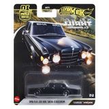 Die Grup Hot Wheels Mercedes-Benz 300 Sel 6.8 Amg Araba Kültür Aracı, Yüksek Kaliteli Oyuncak Araba, 1:64 Ölçeğinde, Real Riders Lastikleri ve Metal/metal Gövde ve Şasi, JKF20