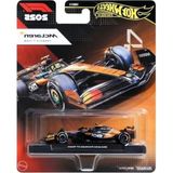 Die Grup Hot Wheels Premium Formula 1 Yarış Arabası Mclaren Formula 1 Team JKD88 'lando Norris'