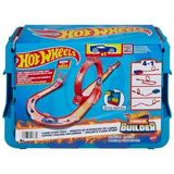 Die Grup Hot Wheels Track Builder Alev Temalı Akrobasi Seti