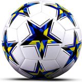 Die Grup Hsport Uefa Şampiyonlar Ligi Futbol Topu Halı Saha ve Beton Zemine Uygun Dikişli Maç ve Idman Topu No:5 (Pompa Hediyeli) (Siyah)