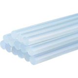 Die Grup Ince Mum Silikon Çubuk 7.5 mm x 150 mm (15 Adet) | Şeffaf Sıcak Silikon Mum | Sıcak Silikon Tabancası Için Uyumlu Yapıştırıcı Çubuklar - Çok Renkli