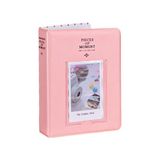 Die Grup Instax Moment Polakart Fotoğraf Albümü - 65 Kapasite - 6x9 Ebat (Pembe)