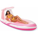 Die Grup Intex 57804 Pembe Cennet Bot Yatak 257 Cm, Su Sporları, Plaj Malzemesi, Şişme Ürün, Yüzme Aksesuarı, Kamp, Dalış, Güvenlik - 3,5 cm - Ahşap