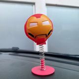 Die Grup Iron Man Sallanan Kafa Zıp Zıp Marvel Lisanslı