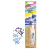 Die Grup Jack N' Jıll Jack N Jill Bebek/çocuk Diş Fırçalama Seti (Unicorn&monkey Diş Fırçası + Frenk Üzüm Aromalı Diş Macunu 50G) - 00-Siyah - Beyaz