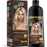 Die Grup Jaja Saç Boyası Şampuanı Açık Sarı, Erkekler ve Kadınlar Için Bitkisel Saç Boyası Şampuanı, Gri Saç Kapatıcı, Sülfatsız ve Vitamin Zenginleştirilmiş Şampuan 300 ml