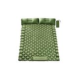 Die Grup Junglee Çift Kişilik Şişme Yatak Kamp Plaj Çadir Yataği Uyku Pedi Kendinden Pompali Camp Single Bed Yeşil 83008 - 3,5 cm - Ahşap