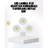 Die Grup Kablosuz Gün Işığı 3’lü LED Spot Lamba Kumandalı