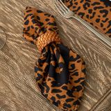 Die Grup Karaca Home Leopard Desenli 2li Peçete 40X40 cm