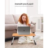 Die Grup Katlanabilir Laptop Sehpası ile Yatakta Konforlu Çalışma Imkanı - 10*10 CM - Renkli