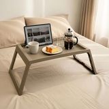 Die Grup Katlanabilir Laptop ve Kahvaltı Masası, 56X36X26 cm - 10*10 CM - Renkli