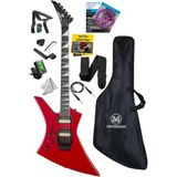 Die Grup Kelly Kasa Elektro Gitar ile 2x Zebra Humbucker Manyetik