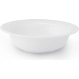 Die Grup Kenpool Kütahya Porselen Salata Kasesi Çok Amaçlı Sunum Tabağı 23 cm Porselen Kase Beyaz Kase - Acı Yeşil