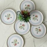 Die Grup Keramika Rose Line Nordic Pasta Tabağı 22 cm 6 Adet 22911