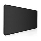 Die Grup Klasse Classic Mouse Pad, Dikişli Kenar, Kaymaz Taban, Büyük Boy Pürüzsüz Yüzey, Baskısız Ofis Tipi Masa Koruyucu, Ergonomik Mouse Ped (90X40 cm - Xx Large, Siyah) - Ahşap
