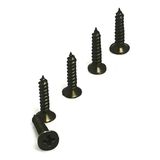 Die Grup Klips, Menteşe, Ayak, Ağaç, Sunta Vidası 3X13 mm - Siyah 100 Adet