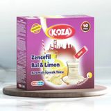 Die Grup Koza Tek Içimlik Zencefil Bal Limon Aromalı Toz Içecek 40'lı