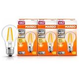 Die Grup LED Filament Ampul, 6.5W Sarı Işık, 806 Lümen, E27 Duy ile Enerji Tasarrufu