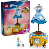 Die Grup LEGO Disney Princess Sindirella'nın Elbisesi 43266-9 Yaş ve Üzeri Prenses Seven Kız ve Erkek Çocuklar Için Sergileme Standı ve Sindirella Mini Bebeği Içeren Yaratıcı Oyuncak Yapım Seti (474 Parça)
