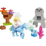 Die Grup Lego® Duplo │ Disney Elsa ve Bruni Büyülü Ormanda 10418, 2 Yaş ve Üzeri Çocuklar Için Elsa Mini Bebek Figürü Içeren Eğitici Oyuncak Yapım Seti, 31 Parça