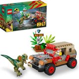 Die Grup LEGO Jurassic Park Dilophosaurus Pususu 76958, 6 Yaş ve Üzeri Çocuklar Için Yaratıcı Oyuncak Dinozor Yapım Seti (211 Parça)
