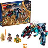 Die Grup LEGO Marvel Deviant Saldırısı! 76154 - Çocuklar Için Koleksiyonluk Süper Kahraman Figürleri Içeren Oyuncak Yapım Seti (197 Parça)