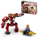 Die Grup LEGO Marvel Iron Man Hulkbuster Thanos’a Karşı 76263 – 4 Yaş ve Üzeri Çocuklar Için Süper Kahraman Hediyesi Fikri, Iron Man ve Uçağıyla Thanos Minifigürleri Içeren Oyuncak Yapım Seti (66 Parça)