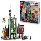 Die Grup LEGO ǀ Marvel Örümcek Adam, Oscorp'a Karşı 76324 – Süper Kahraman Savaşlarını Seven 10 Yaş ve Üzeri Çocuklar Için Interaktif Oyun ve Sergileme Deneyimi Sunan Yapım Seti, Hediye Fikri (808 Parça)