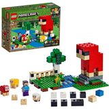 Die Grup LEGO Minecraft Yün Çiftliği 21153 Yapım Oyuncağı (260 Parça)