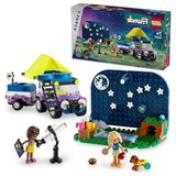 Die Grup LEGO Yıldız Gözlemleme Kamp Aracı 42603-7 Yaş ve Üzeri Kız ve Erkek Çocuklar Için Nova ve Aliya Mini Bebekleri ile Köpek ve Kirpi Hayvan Figürleri Içeren 4x4 Araba Oyuncağı, Hediye Fikri (364 Parça)