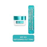 Die Grup L'oreal Paris Bright Reveal Koyu Leke Karşıtı, Cilt Tonu Eşitleyici SPF50 Nemlendirici Krem Niasinamid 50 ml - Adaçayı Yeşili