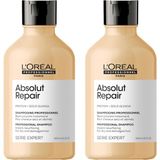 Die Grup Loreal Professionnel Paris Serie Expert Absolut Repair Yıpranmış Saçlar Için Onarıcı Şampuan 300 ml 2 Adet - 0 - 1 Yaş - 0 Siyah