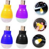 Die Grup Lunatic 34389 USB Beyaz Gece Lambası Mini Ampul Aydınlatma - Amber