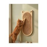 Die Grup Lux Tasarım Kedi Tırmalama Tahtası || Doğal Ahşap ve Jüt Ipli Kedi Dostu 45 cm x 20 cm || Hem Zeminde Hem Duvarda Şıklık