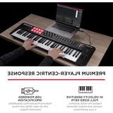 Die Grup M-Audıo Oxygen 61 V - 61 Tuşlu USB Mıdı Klavye Controller, Ritim Pedleri, Akıllı Akor ve Ölçek Modları, Arpejleyici ve Yazılım Paketi Dahil - Çok Renkli