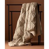 Die Grup Madame Coco Allure 3D Tek Kişilik Yorgan - 100 x 135 cm - (DipCamo)Charcoal-White