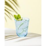 Die Grup Madame Coco Domme Plastik Bardak Turkuaz 445 ml - 00-Siyah - Beyaz