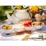Die Grup Madame Coco New Petit Concept 4 Bölmeli Büyük Sunum Tabağı - 0,21 lt - Afrika Cevizi Rengi