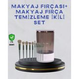 Die Grup Makyaj Fırçası ve Elektrikli Fırça Temizleyici Kampanya Paketi