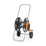 Die Grup Mallart® Tekerlekli Bahçe Hortum Sarma Arabası - Mobil Hortum Makarası, Paslanmaya Dayanıklı Gövde, Kolay Taşınabilir Makaralı Hortum Taşıyıcı - Ahşap