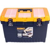 Die Grup Mano Jmt/19 Organizerli Jumbo Metal Kilitli Takım Çantası, Polipropilen, Siyah/sarı, 19 ’’ - 001-Renkli