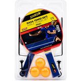 Die Grup Masa Tenisi Fileli Pinpon Raket Seti 2pcs Raket - 3pcs Top - 1pcs File - Ayak (5324)