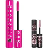 Die Grup Maybelline New York Lash Sensational Firework Maskara & Mini Lash Sensational Sky High Cosmic Black Maskara Makyaj Seti - 001 Brown