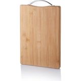 Die Grup Metal Tutacaklı Lüx Bambu Kesme Tahtası 30CM X20CMX1.8CM ROYALEKS-67458