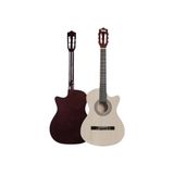 Die Grup Midex CG-395NT Natural Renk Kesik Klasik Gitar 4/4 Yetişkin Boy Sap Ayarlı Full Set - 3 Renk Sunburst