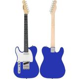 Die Grup Midex TLX-50BL Tele Kasa Maple Klavye 2 Single-Coil Manyetik Elektro Gitar