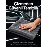 Die Grup Mikrofiber Araç Temizlik Bezi 50X70 cm Oto Yıkama Sonrası Kurulama ve Parlatma Bezi