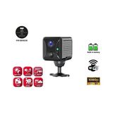 Die Grup Mini Ip Kamera Sensörlü Algılamalı Sesli Konuşmalı 1080P Hd Wifi Kamera - Ahşap