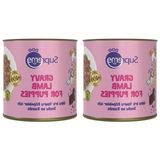 Die Grup Mini Irk Yavru Köpekler Için Soslu ve Kuzulu Konserve Mama 200 gr (2 Paket)