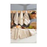 Die Grup Mira Home 6 Lı El Yüz Mutfak Havlusu Seti Sophia 30 x 50 cm (Bej) - Renkli - 1